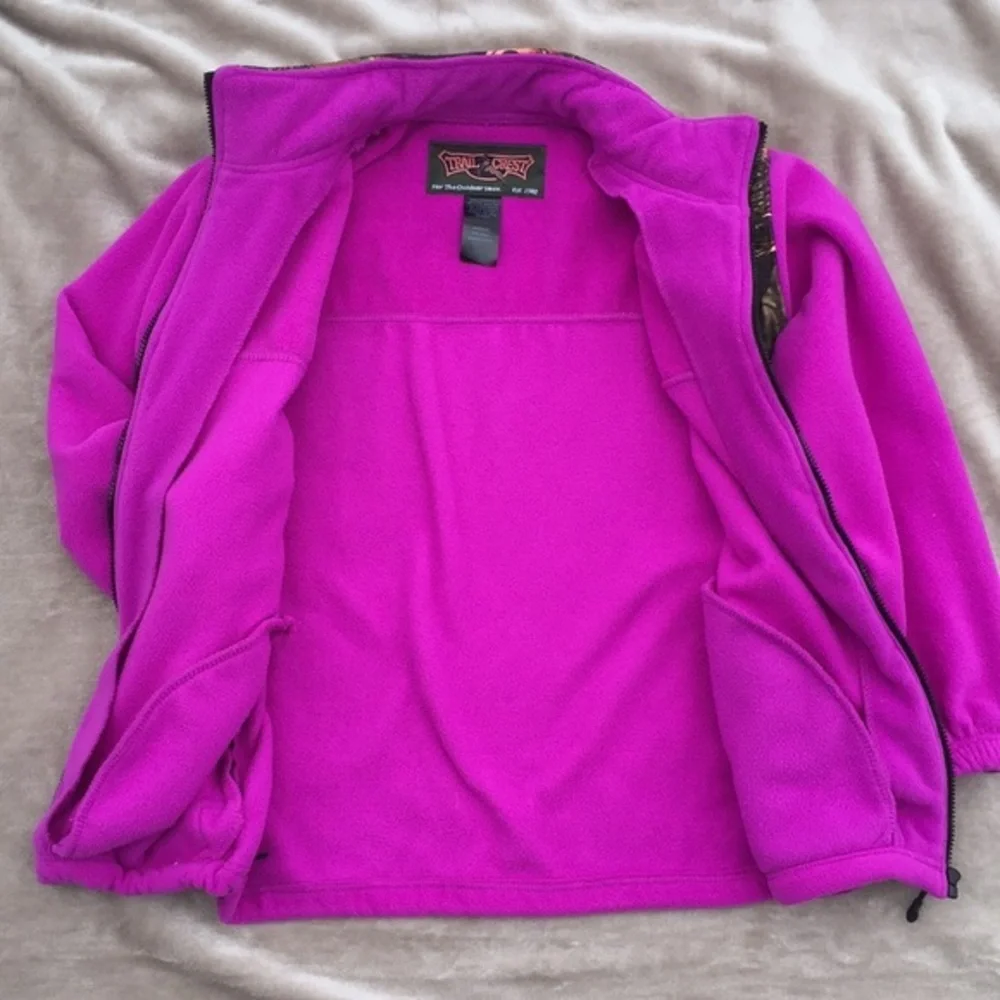 Trail Crest Fleece Zip-Up, Size Small